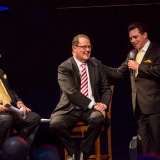 Alan Jones, John Frost OAM and Lyndon Terracini Artistic Director of Opera Australia